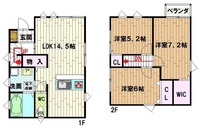 間取図/区画図:間取り図