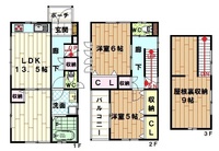 間取図/区画図:間取り図