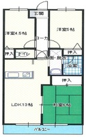 間取図/区画図:間取り図