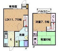 間取図/区画図:間取り図