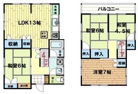 間取図/区画図:間取り図