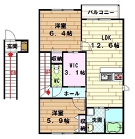 間取図/区画図:間取り図