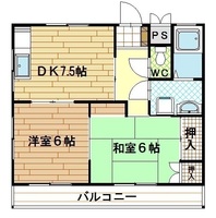 間取図/区画図:間取り図（反転）