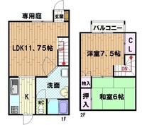 間取図/区画図:間取り図