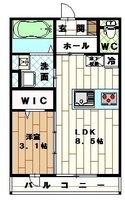 間取図/区画図:間取り図（反転）