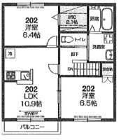 間取図/区画図:間取り図