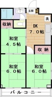 間取図/区画図:間取図
