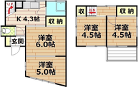 間取図/区画図:間取図