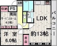 間取図/区画図:間取り図