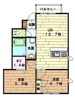 間取図/区画図:間取り図