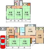 間取図/区画図:間取図