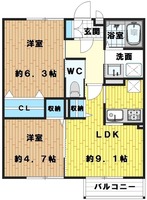 間取図/区画図:間取図