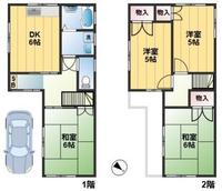 間取図/区画図:間取図
