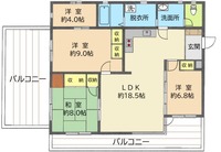 間取図/区画図:間取図