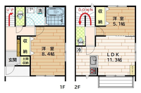 間取図/区画図:間取図