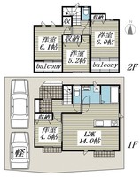 間取図/区画図:間取図