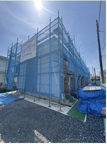 外観:建築中