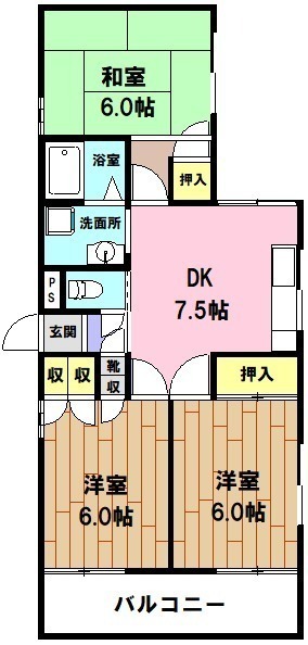 間取図/区画図:間取り図