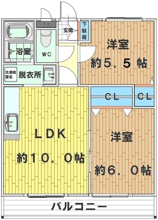 間取図/区画図:間取り図