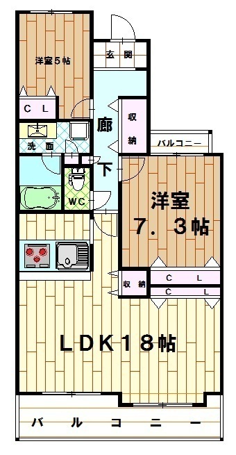 間取図/区画図:間取り図