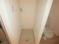 洗面室:洗濯機置き場