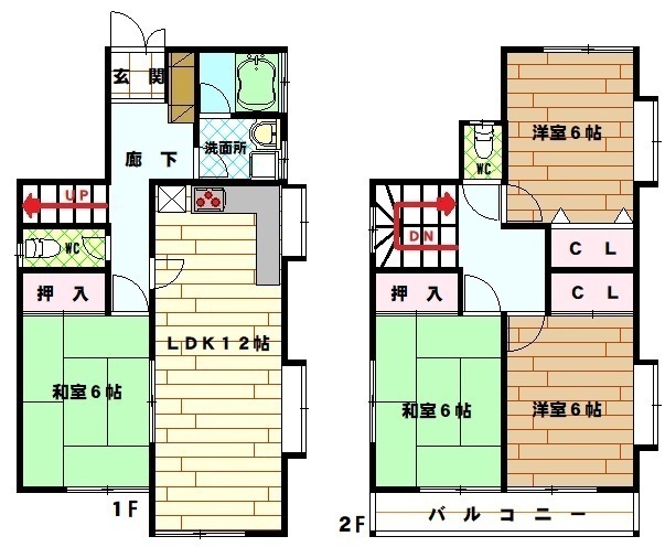 間取図/区画図:間取図