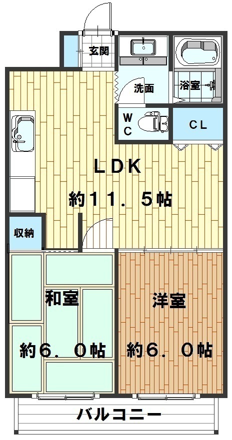 間取図/区画図:間取図
