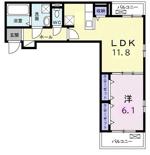 間取図/区画図:間取図