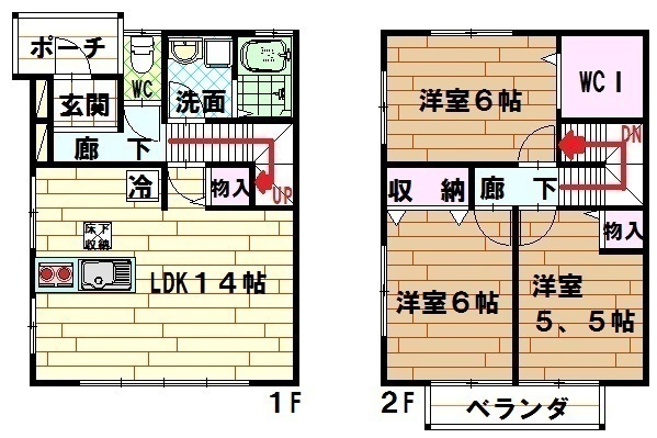間取図/区画図:間取り図