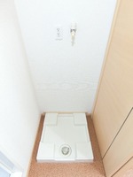 洗面室:洗濯機置き場