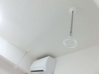 その他内観写真:室内物干し