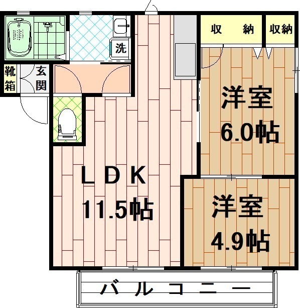 間取図/区画図:間取図