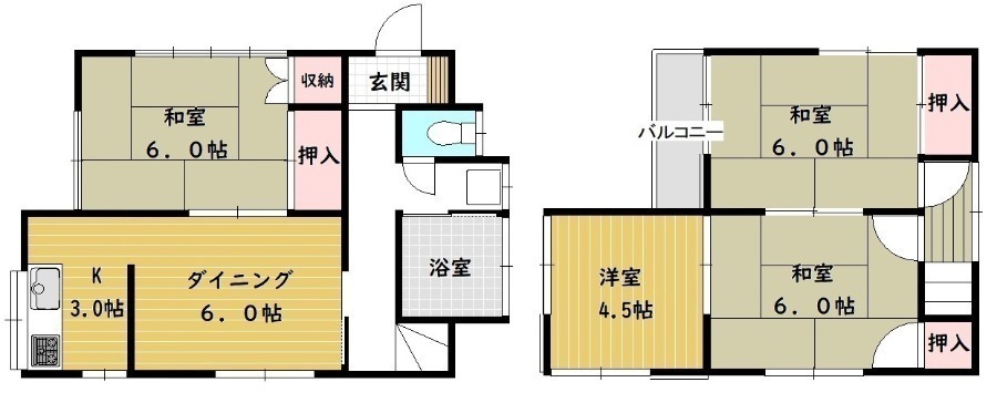 間取図/区画図:間取図