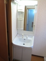 洗面室:洗面化粧台