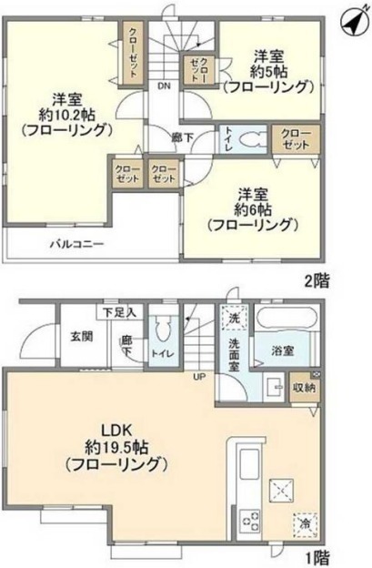 間取図/区画図:間取図