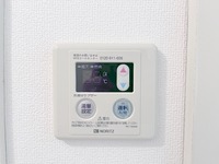 発電・温水設備:給湯器リモコン