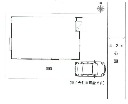 間取図/区画図:地形図