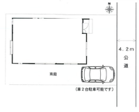 間取図/区画図:地形図