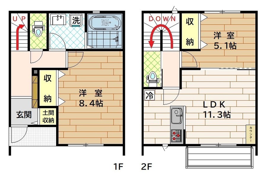 間取図/区画図:間取図