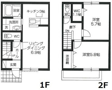 間取図/区画図:間取図