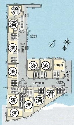 間取図/区画図:区画図