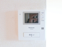 防犯設備:ＴＶモニター付きインターホン