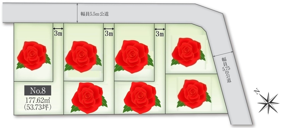 間取図/区画図:第4期・第5期全体区画図