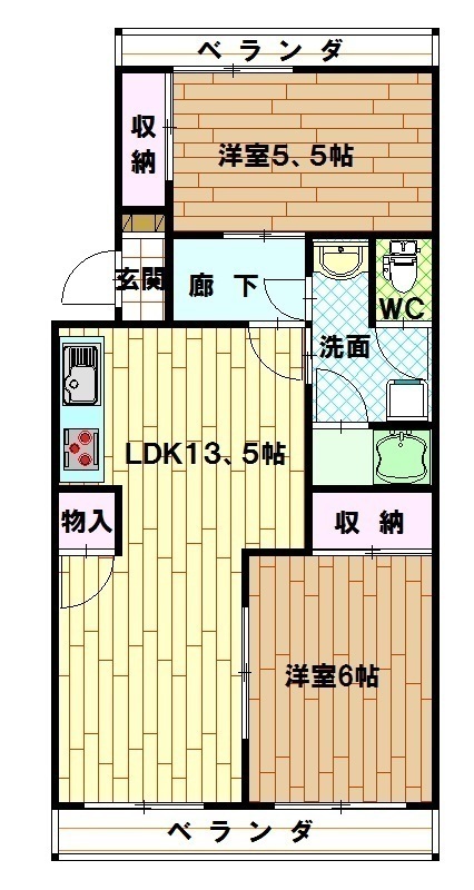 間取図/区画図:間取図