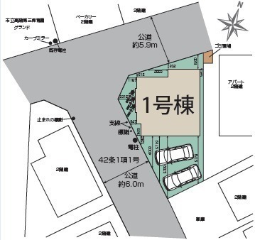 間取図/区画図:区画図