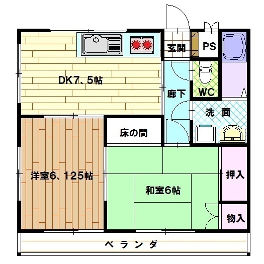 間取図/区画図:間取図
