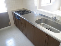 キッチン:3口ガスコンロ