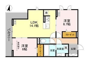 間取図/区画図:間取図