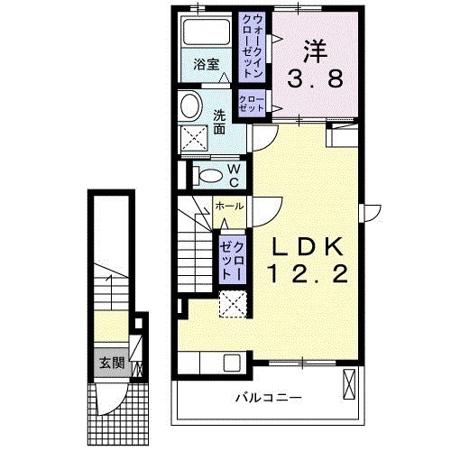 間取図/区画図:間取図