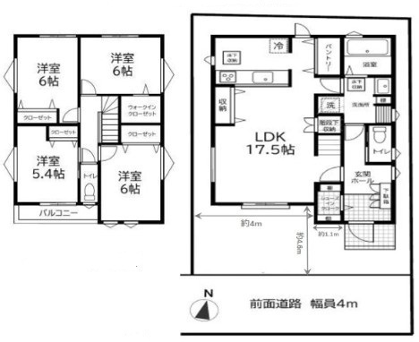 間取図/区画図:間取図
